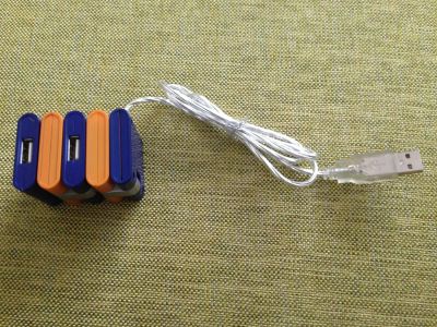 Лот: 4418266. Фото: 1. USB разветвитель (разветвляет... Шлейфы, кабели, переходники