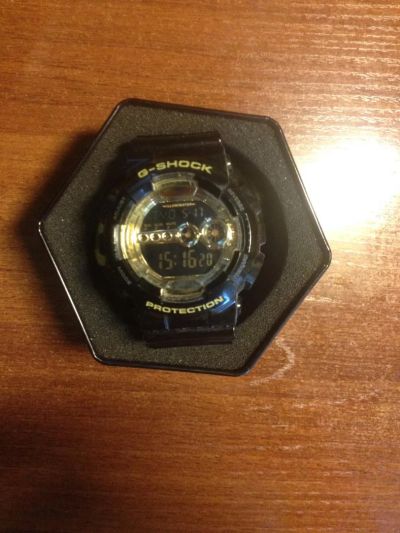 Лот: 7593276. Фото: 1. Casio G-Shock GD-100GB. Оригинальные наручные часы