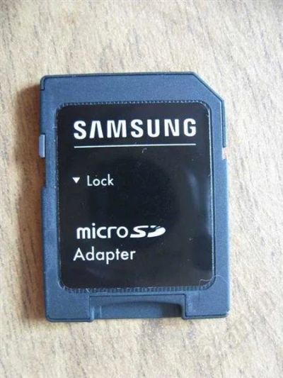 Лот: 362929. Фото: 1. Samsung microSD adapter. USB-флеш карты