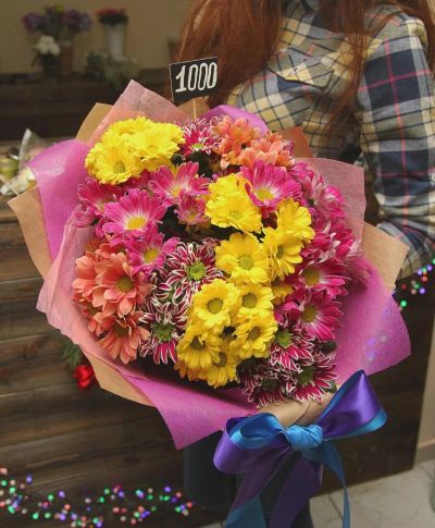 Лот: 7222891. Фото: 1. Сборный букет. Цветы на Щорса... Свежие цветы