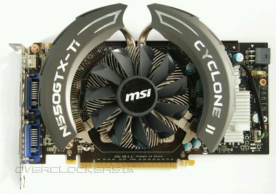 Лот: 12462582. Фото: 1. Msi gtx 550ti 1gb. Видеокарты