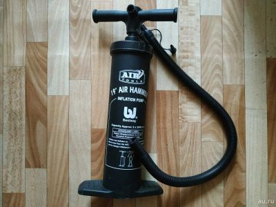 Лот: 15317138. Фото: 1. Насос ручной Air Hammer 19 Bestway. Спальные мешки, надувные кровати, коврики туристические