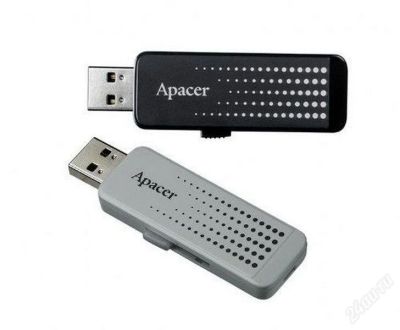Лот: 2433764. Фото: 1. 8Gb USB - Apacer AH323/Флешка... USB-флеш карты