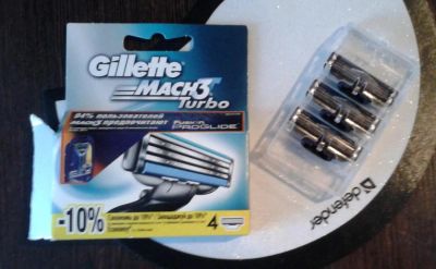 Лот: 5380082. Фото: 1. Gillette Mach 3. 3шт. Уход за лицом 