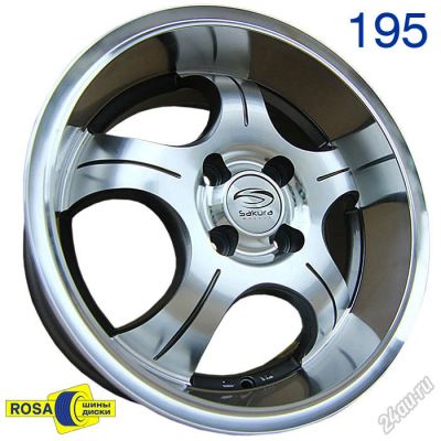 Лот: 5961223. Фото: 1. Диски новые Sakura Wheels 140... Диски