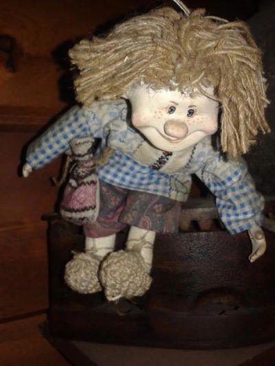 Лот: 19308325. Фото: 1. кукла коллекционная декоративная... Авторские куклы, игрушки, поделки