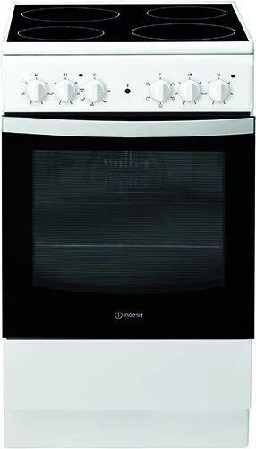 Лот: 16432730. Фото: 1. Электрическая плита Indesit IS5V4KHW... Плиты, духовые шкафы, варочные поверхности