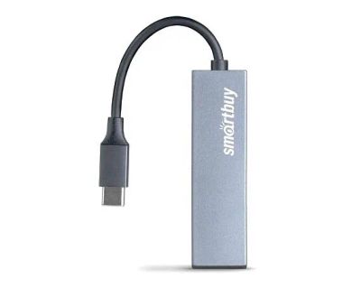 Лот: 20885275. Фото: 1. Type-C HUB Smartbuy 460С 2 порта... Карты памяти