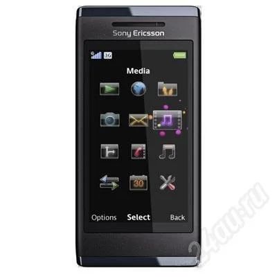 Лот: 468312. Фото: 1. sony ericsson aino - новый - черный... Кнопочные мобильные телефоны