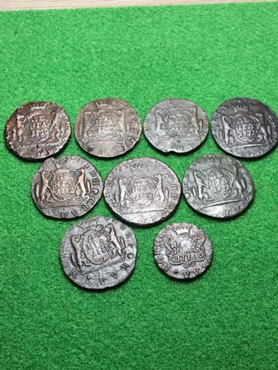 Лот: 16945359. Фото: 1. Сибирская монета Екатерины Великой. Россия до 1917 года