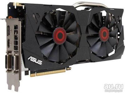 Лот: 9841693. Фото: 1. ASUS GeForce GTX 970 STRIX OC... Видеокарты