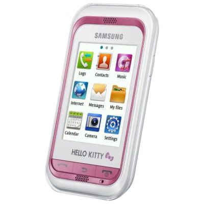 Лот: 5242161. Фото: 1. Samsung c3300 hello kitty. Кнопочные мобильные телефоны