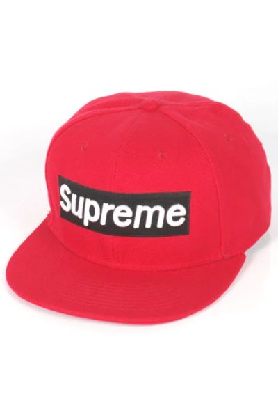 Лот: 5301515. Фото: 1. Кепка с прямым козырьком Supreme... Головные уборы