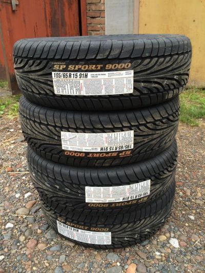 Лот: 4373349. Фото: 1. Dunlop SP Sport 9000 (195/65 R15... Шины