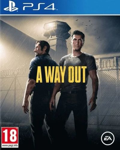 Лот: 13634106. Фото: 1. A Way Out [PS4, русские субтитры... Игры для консолей