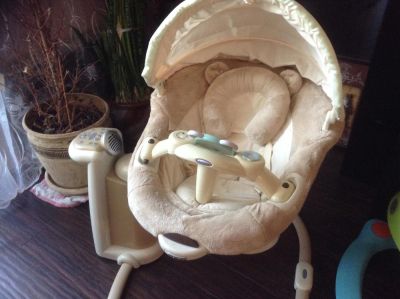 Лот: 6394431. Фото: 1. Электро качель Graco Sweetpeace. Ходунки, прыгунки, качели