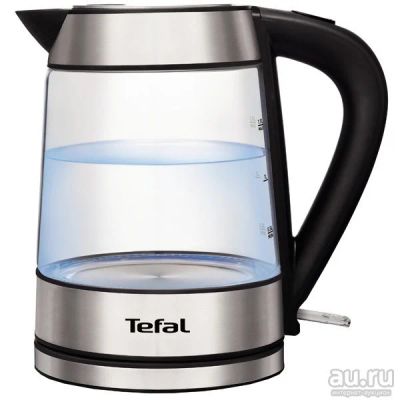 Лот: 11182134. Фото: 1. Электрочайник Tefal Glass KI730D30. Чайники, кофемашины, кулеры
