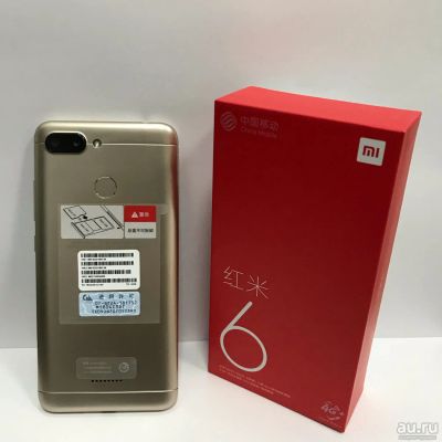 Лот: 12568311. Фото: 1. Xiaomi Redmi 6 Gold 32GB гарантия. Смартфоны