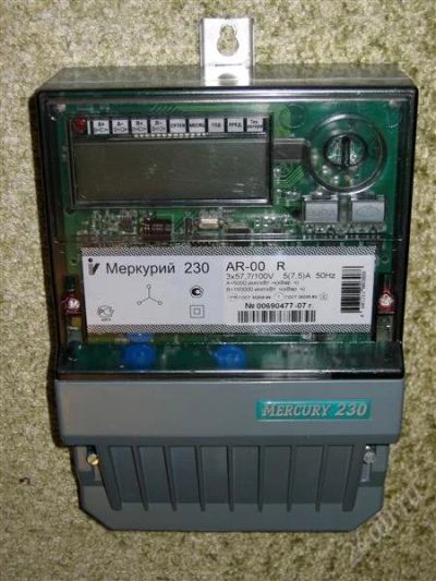 Лот: 1124021. Фото: 1. Электросчетчик Меркурий 230 AR-00... Счётчики электроэнергии