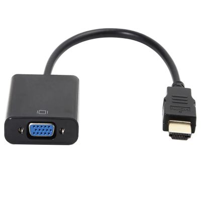 Лот: 13378036. Фото: 1. HDMI-VGA переходник адаптер HDMI... Шлейфы, кабели, переходники