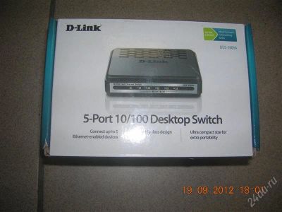 Лот: 2113255. Фото: 1. Свич D-Link DES-1005A. Коммутаторы