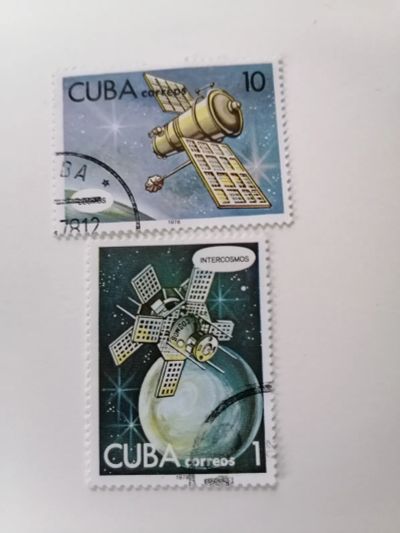 Лот: 24397906. Фото: 1. Космос Куба 1978 год. Марки