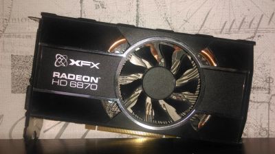 Лот: 4882340. Фото: 1. XFX Radeon HD 6870. Видеокарты