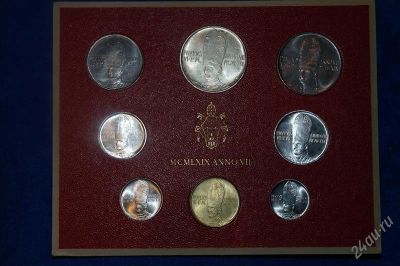 Лот: 2625950. Фото: 1. ватикан набор монет. Европа