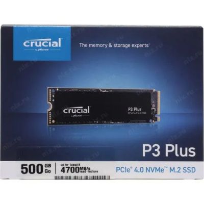 Лот: 22774450. Фото: 1. SSD накопитель Crucial P3 Plus... SSD-накопители