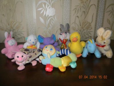 Лот: 3945277. Фото: 1. Игрушки одним лотом. Мягкие