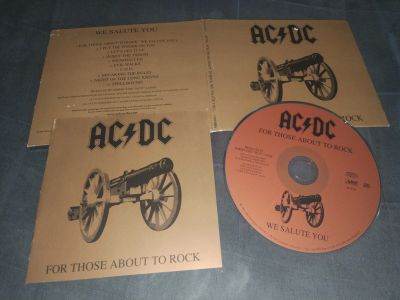 Лот: 14761941. Фото: 1. AC/DC - For those about to rock... Аудиозаписи