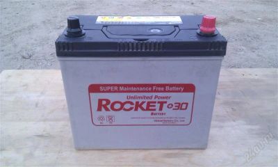 Лот: 1541355. Фото: 1. Аккумулятор ROCKET 30 SMF60B24L. Электрооборудование