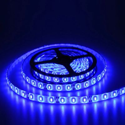 Лот: 23270850. Фото: 1. Лента GS 12V Blue (2835, 300 LED... Светодиодная подсветка