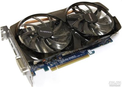 Лот: 15247810. Фото: 1. Видеокарта Gigabyte AMD Radeon... Видеокарты