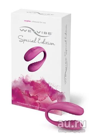Лот: 9406199. Фото: 1. Малиновый вибромассажер We-Vibe... Игрушки