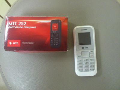 Лот: 3234999. Фото: 1. Сот. телефон МТС 252. Кнопочные мобильные телефоны