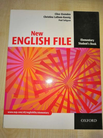 Лот: 17409874. Фото: 1. New English File elementary. Учебник... Для вузов
