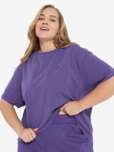 Лот: 22745050. Фото: 1. Футболка женская Demix, Plus Size... Другое (спортивная одежда)