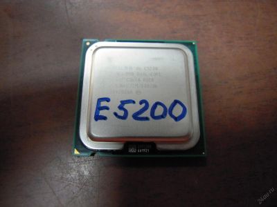 Лот: 5904271. Фото: 1. CPU E5200 процессор Intel Pentium... Процессоры