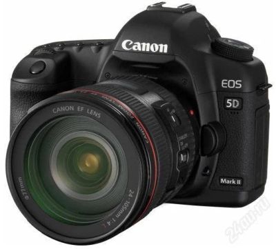 Лот: 2055910. Фото: 1. Canon EOS 5D Mark II Kit 24-105. Цифровые зеркальные