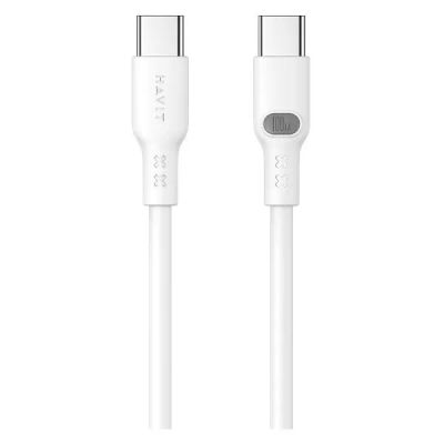 Лот: 24515638. Фото: 1. Кабель Havit USB Type-C, 3A, 1... Дата-кабели, переходники