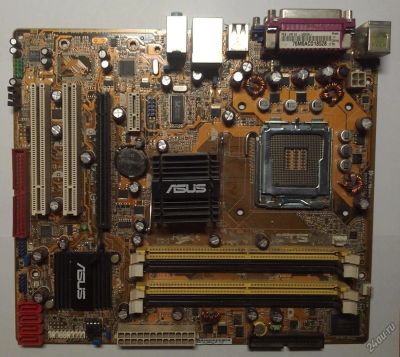 Лот: 5415872. Фото: 1. Motherboard / ASUS / P5B-VM SE... Материнские платы