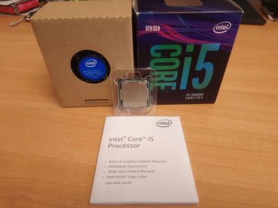 Лот: 16227052. Фото: 1. Core i5 9400f box s1151v2. Процессоры