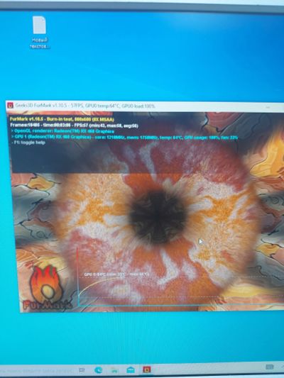 Лот: 25605526. Фото: 1. Видеокарта PCI-E 2048 MB RX460... Видеокарты