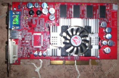 Лот: 1641950. Фото: 1. Видеокарта AGP ATI Radeon 9800... Видеокарты