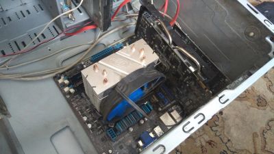 Лот: 9117939. Фото: 1. i5 3470 + asus p8h77-v le + корпус. Процессоры