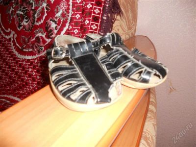 Лот: 886511. Фото: 1. Сандали черного цвета. Сандалии