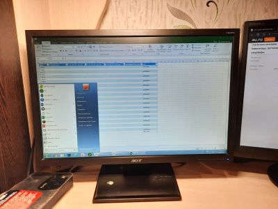 Лот: 18688123. Фото: 1. Монитор Acer V223HQL 21,5". ЖК-мониторы