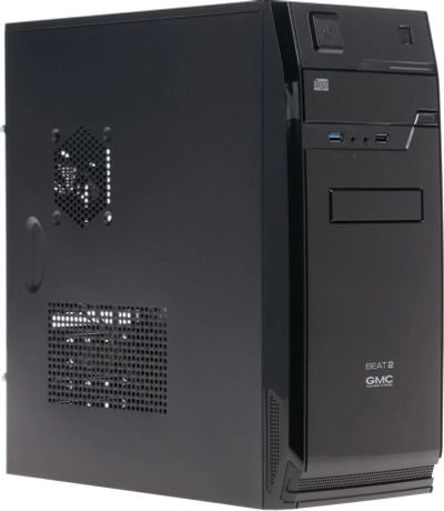 Лот: 11759478. Фото: 1. Корпус GMC Beat 2 черный [Midi-Tower... Корпуса, блоки питания