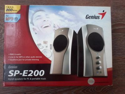 Лот: 6165765. Фото: 1. колонки genius sp-e200 (Новые). Акустические системы